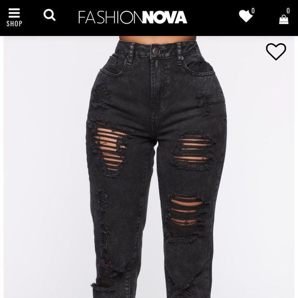 Fashion Nova Denim - Lightly worn Fashion Nova boyfriend jeans size 3